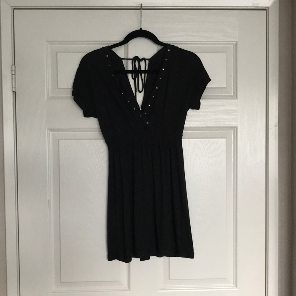 Black studded Express top